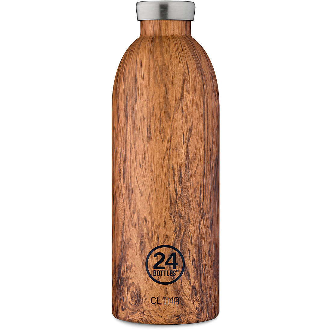 Individualisierte Trinkflasche 24Bottles Wood 8051513921698