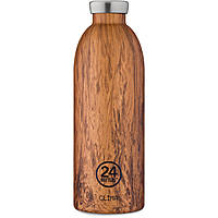 Individualisierte Trinkflasche 24Bottles Wood 8051513921698