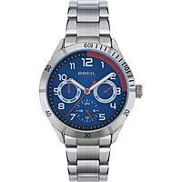 Multifunktions Uhr Uhr Stahl zifferblatt Blau mann Mate EW0618