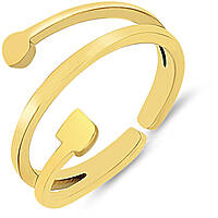 Muttertags-Set: Halskette und Ohrringe in Goldfarbe AC-A0150G14
