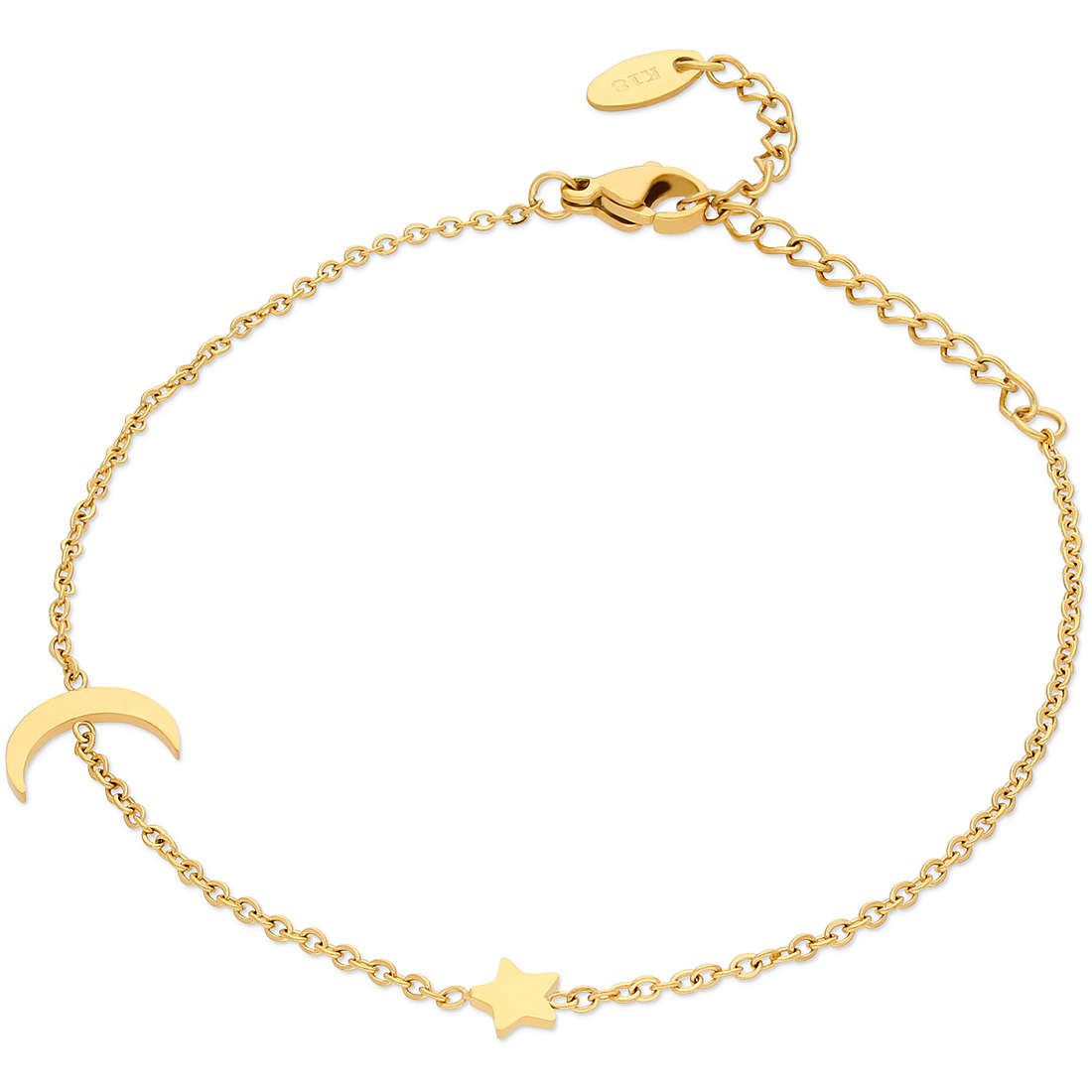 Muttertags-Set: Halskette und Ohrringe in Goldfarbe AC-B001G