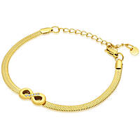 Muttertags-Set: Halskette und Ohrringe in Goldfarbe AC-B0114G