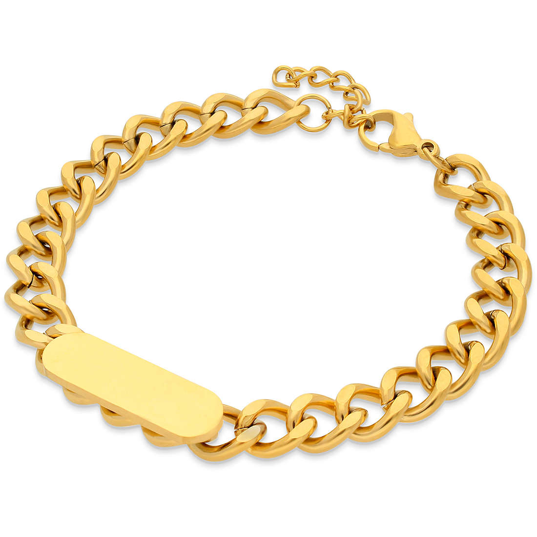 Muttertags-Set: Halskette und Ohrringe in Goldfarbe AC-B011G