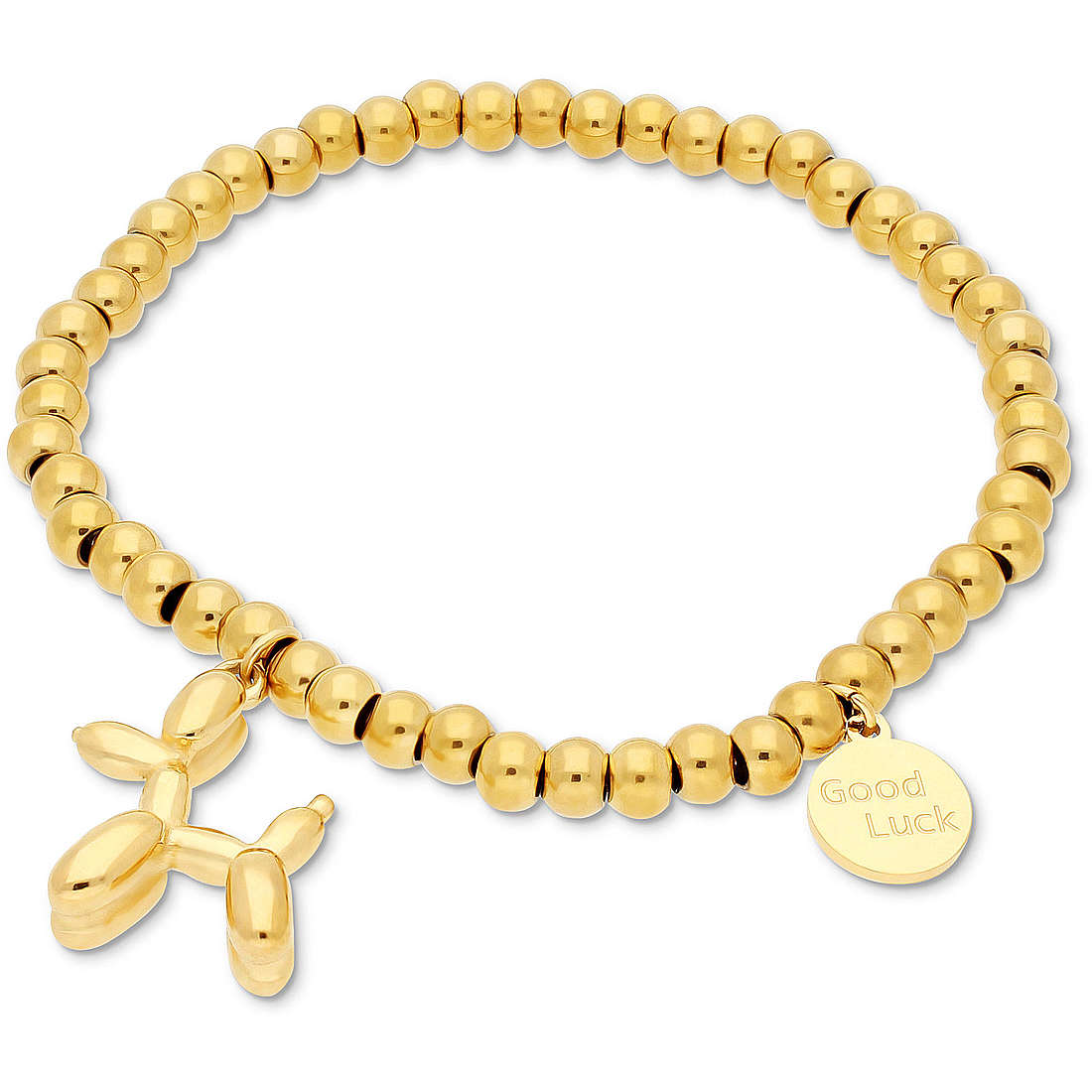 Muttertags-Set: Halskette und Ohrringe in Goldfarbe AC-B046G