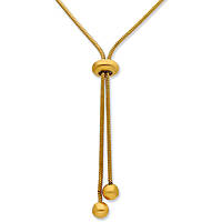 Muttertags-Set: Halskette und Ohrringe in Goldfarbe AC-C005G