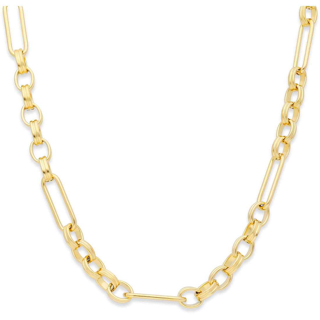 Muttertags-Set: Halskette und Ohrringe in Goldfarbe AC-C037G