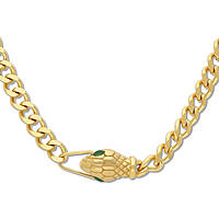 Muttertags-Set: Halskette und Ohrringe in Goldfarbe AC-C041G