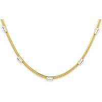 Muttertags-Set: Halskette und Ohrringe in Goldfarbe AC-C042GW