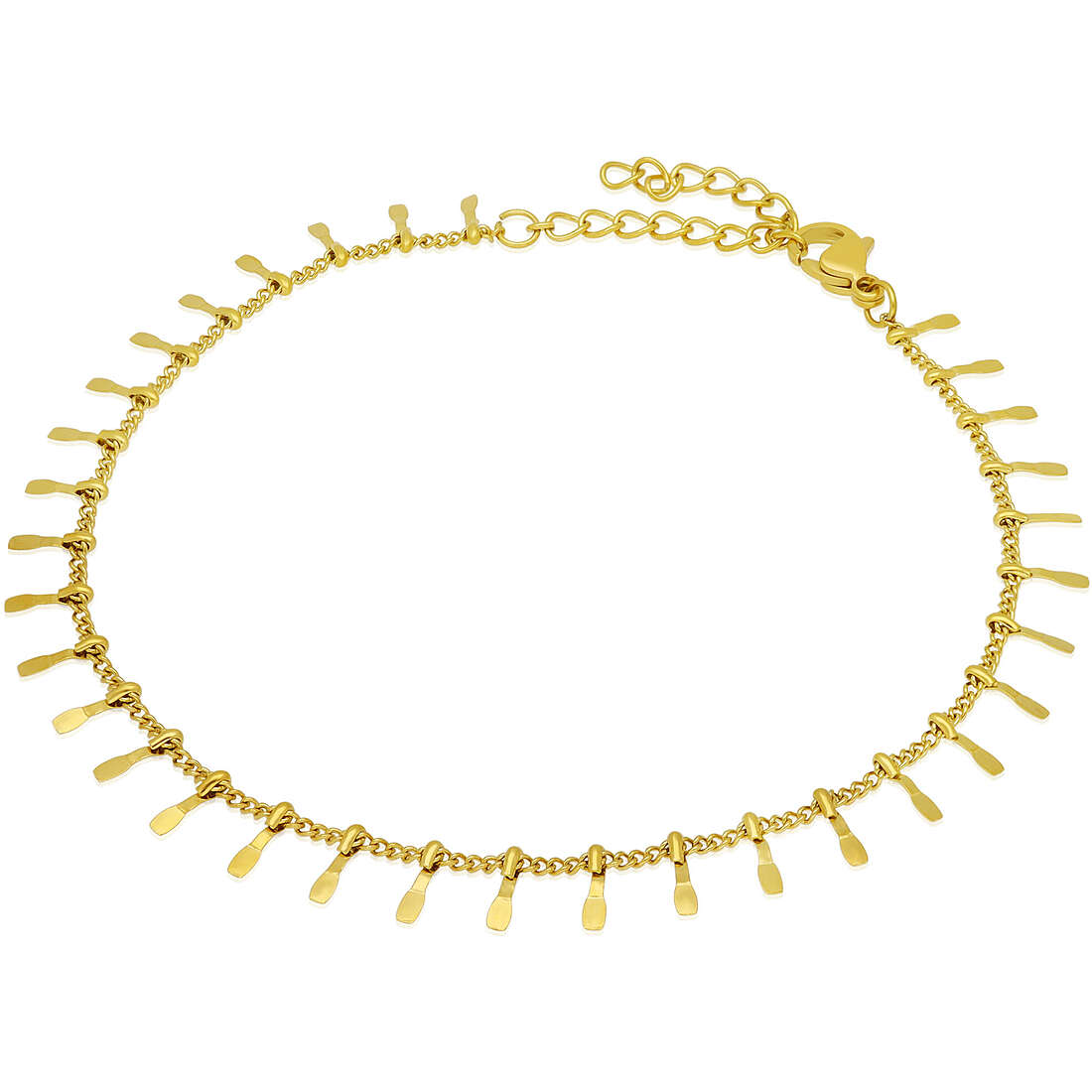 Muttertags-Set: Halskette und Ohrringe in Goldfarbe AC-C173G