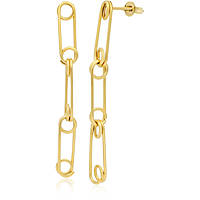 Muttertags-Set: Halskette und Ohrringe in Goldfarbe AC-O040G