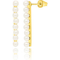 Muttertags-Set: Halskette und Ohrringe in Goldfarbe AC-O048G