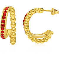 Muttertags-Set: Halskette und Ohrringe in Goldfarbe AC-O249GRO