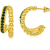 Muttertags-Set: Halskette und Ohrringe in Goldfarbe AC-O249GVE