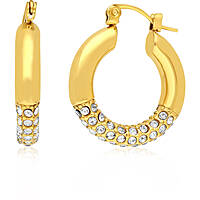 Muttertags-Set: Halskette und Ohrringe in Goldfarbe AC-O250G