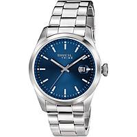 nur Zeit Uhr Uhr Stahl zifferblatt Blau mann Classic Elegance EW0596