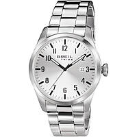 nur Zeit Uhr Uhr Stahl zifferblatt Silber mann Classic Elegance Extension EW0231