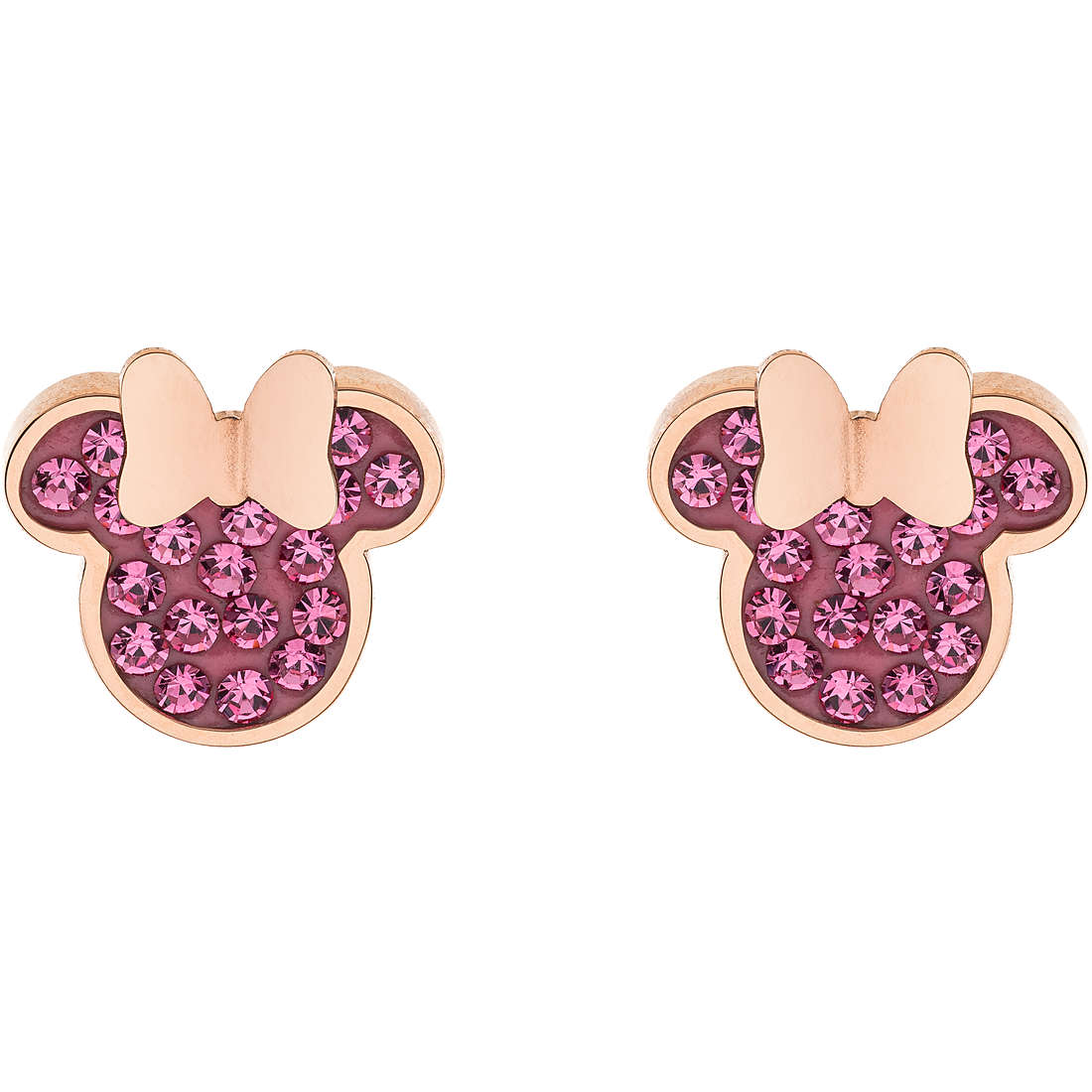 Ohrringen kind Schmuck Disney Mickey and Minnie E600177PRPL-B.CS