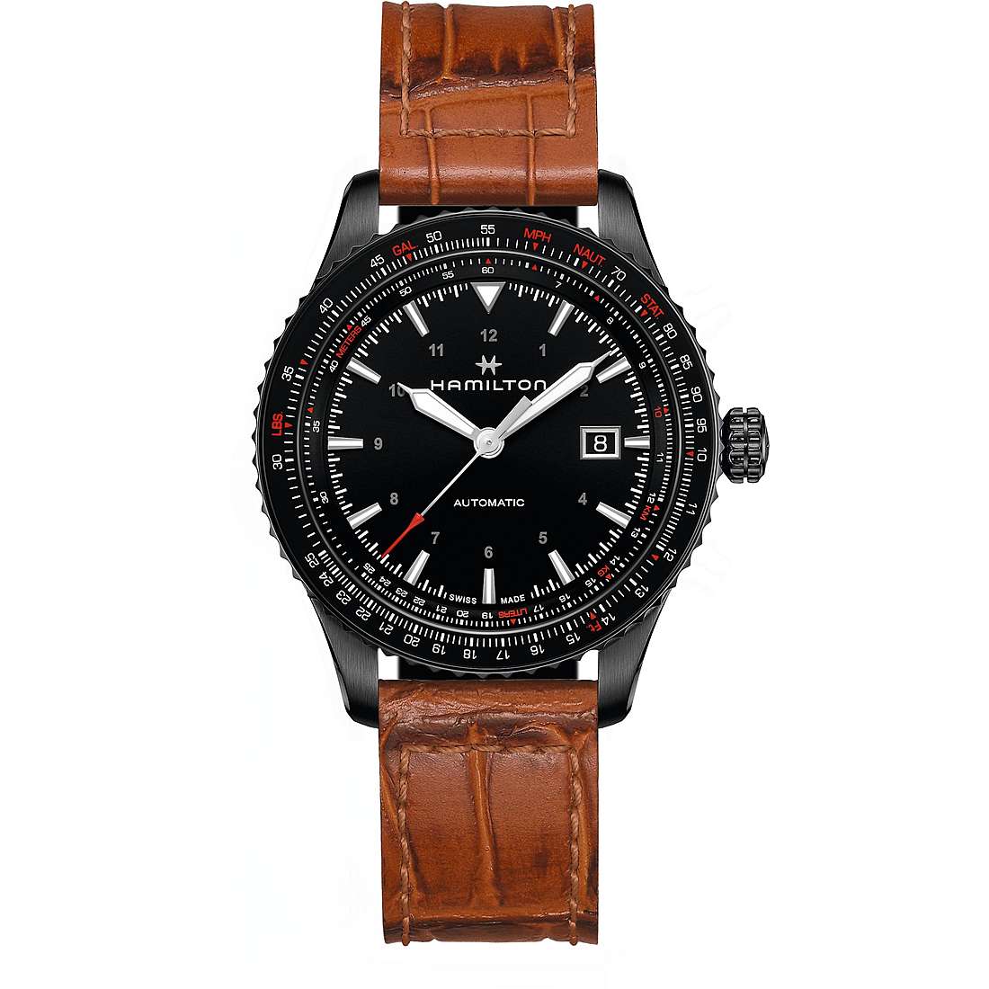 Quarzuhr Uhr von Hamilton aus der mann Khaki Aviation H76625530