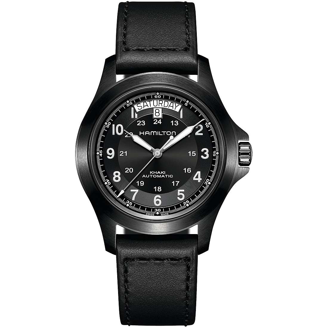 Quarzuhr Uhr von Hamilton aus der mann Khaki Field H64465733