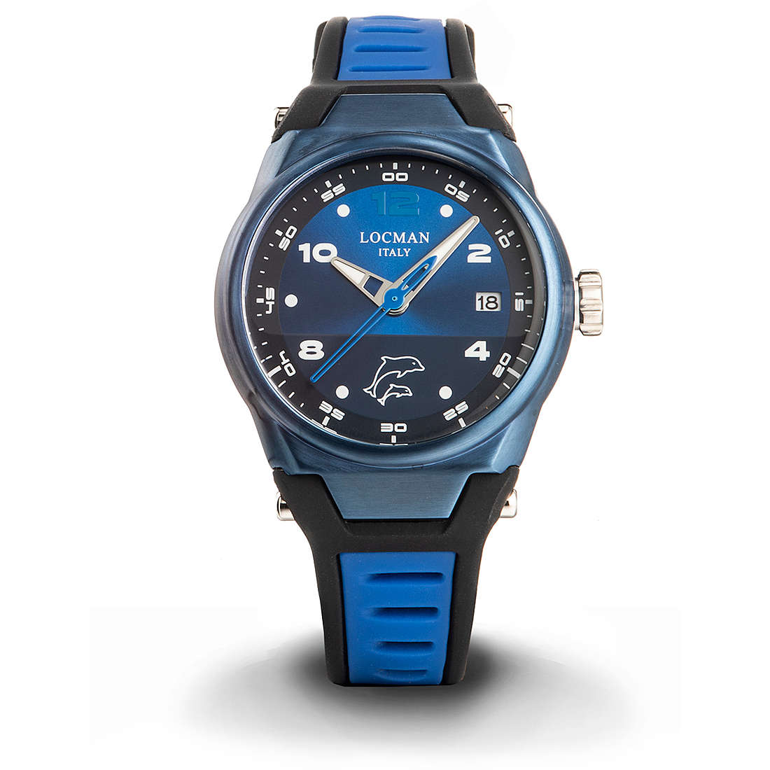 Quarzuhr Uhr von Locman aus der frau Nuovo Mare 0558B02S-BLBLSKSB