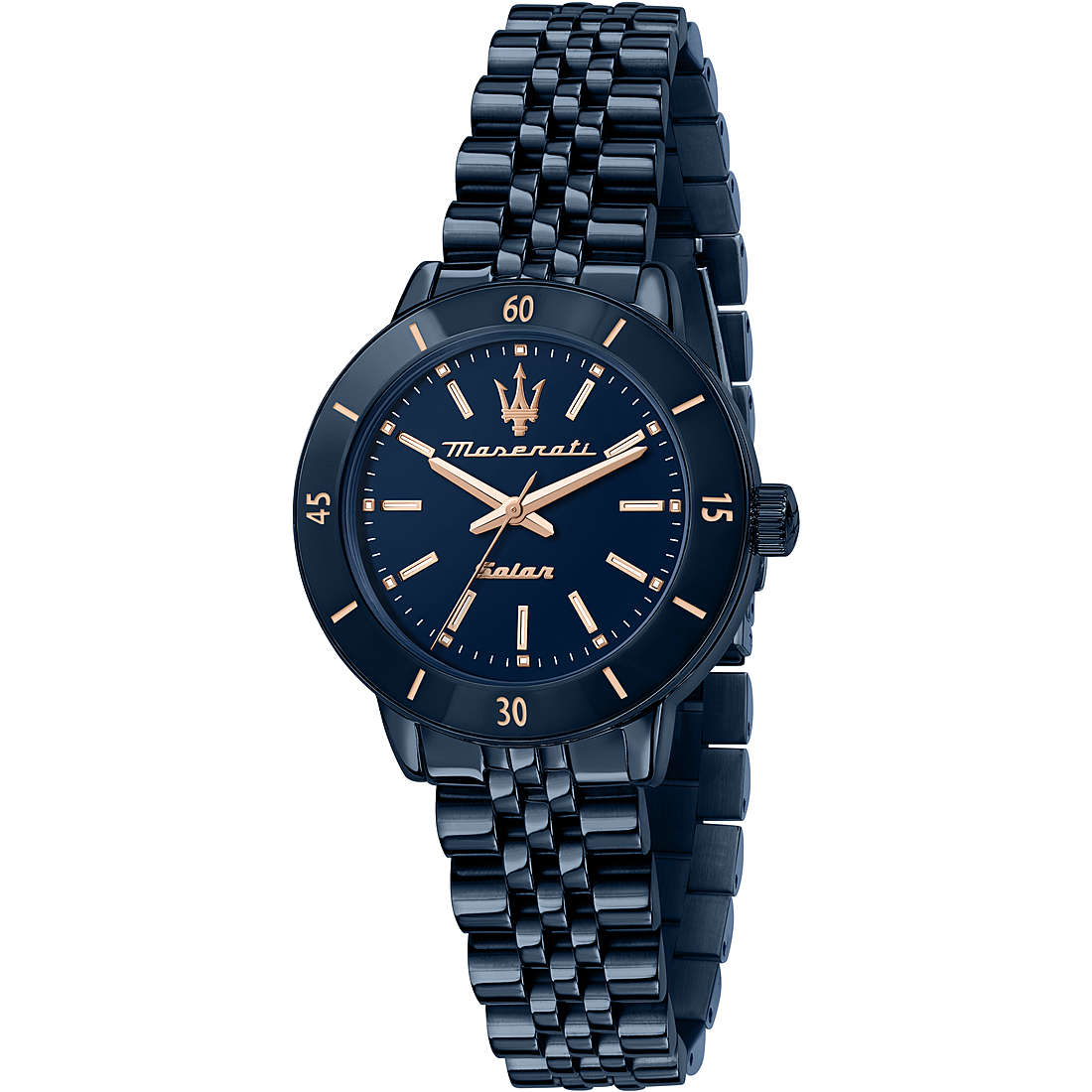 Quarzuhr Uhr von Maserati aus der frau Solar Blue R8853149501