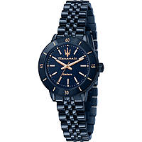 Quarzuhr Uhr von Maserati aus der frau Solar Blue R8853149501