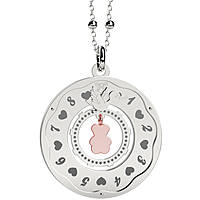 SET Nanan Halskette Armband Anhänger Lebensuhr in Silber. NAN0040