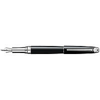 Stift mit Gravur Caran D'Ache Leman ebony black für mann A4799782