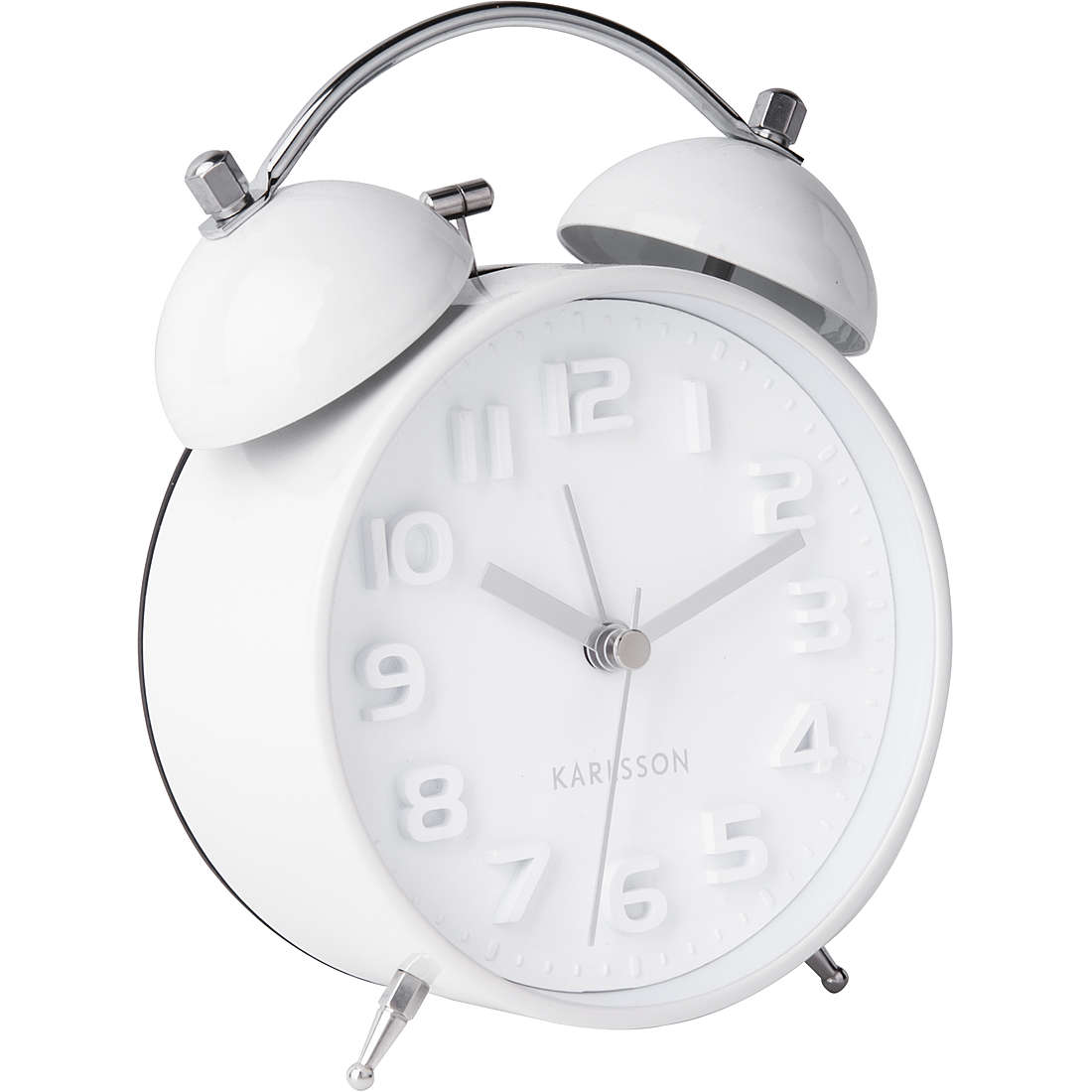 Tischuhr Karlsson Alarm Clock KA5721WH