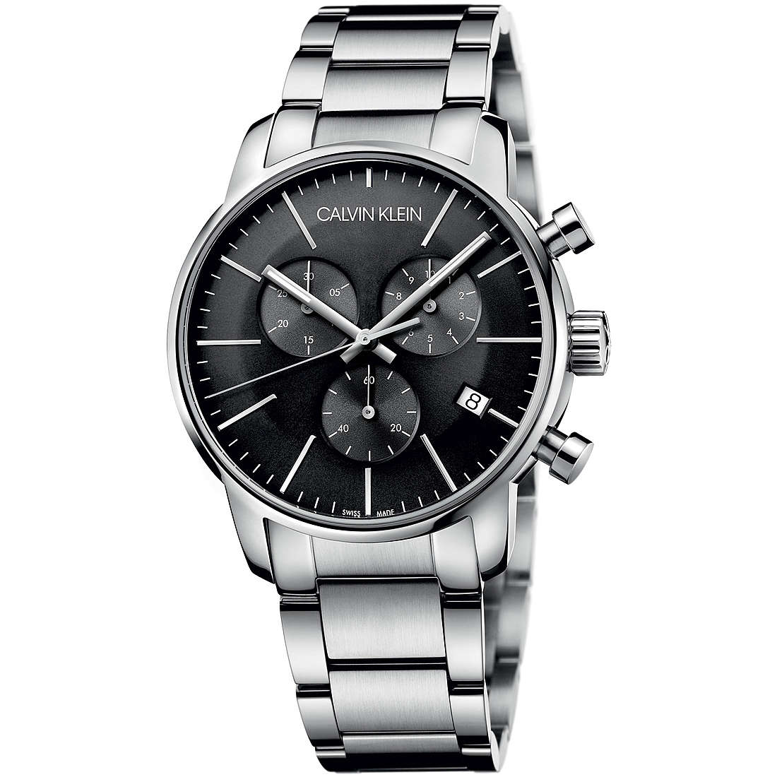 Uhr Chronograph mann Calvin Klein City K2G27143