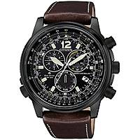 Uhr Chronograph mann Citizen Pilot CB5865-15E