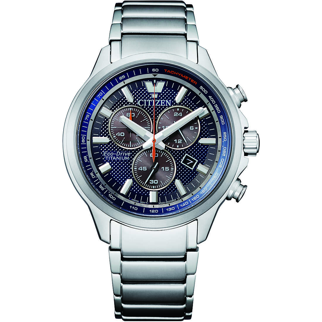 Uhr Chronograph mann Citizen Super Titanio AT2470-85L