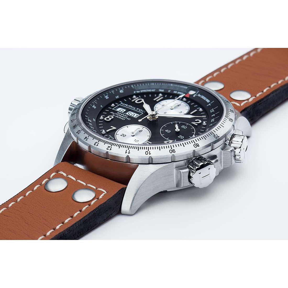 Uhr Chronograph mann Hamilton Khaki Aviation H77616533