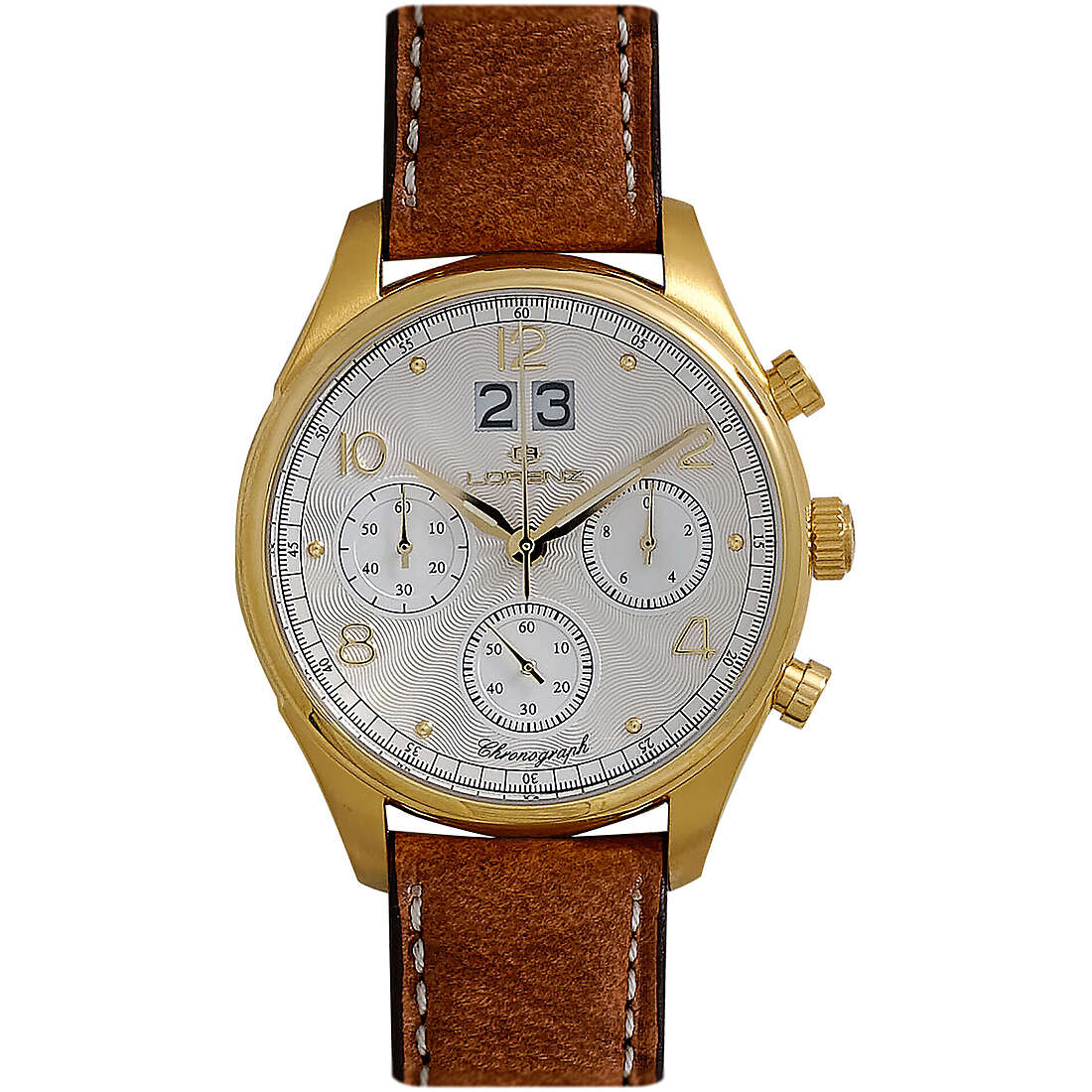 Uhr Chronograph mann Lorenz 1934 030215DD