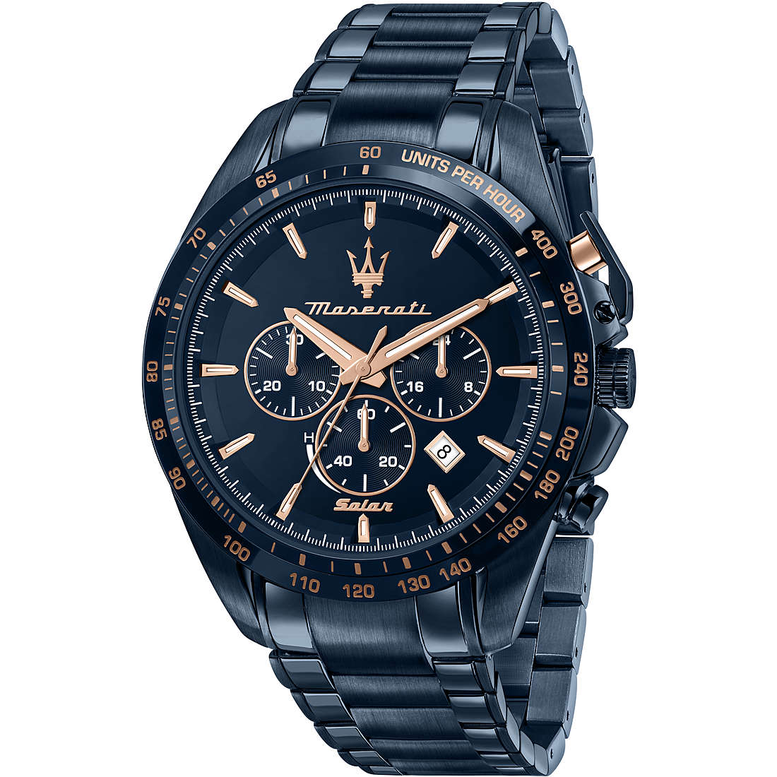 Uhr Chronograph mann Maserati Solar Blue R8873649001