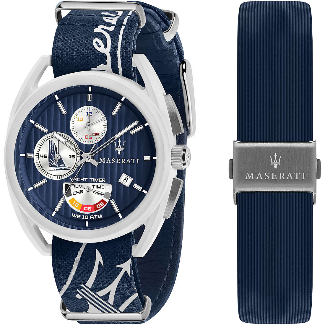 Uhr Chronograph mann Maserati Trimarano R8851132003