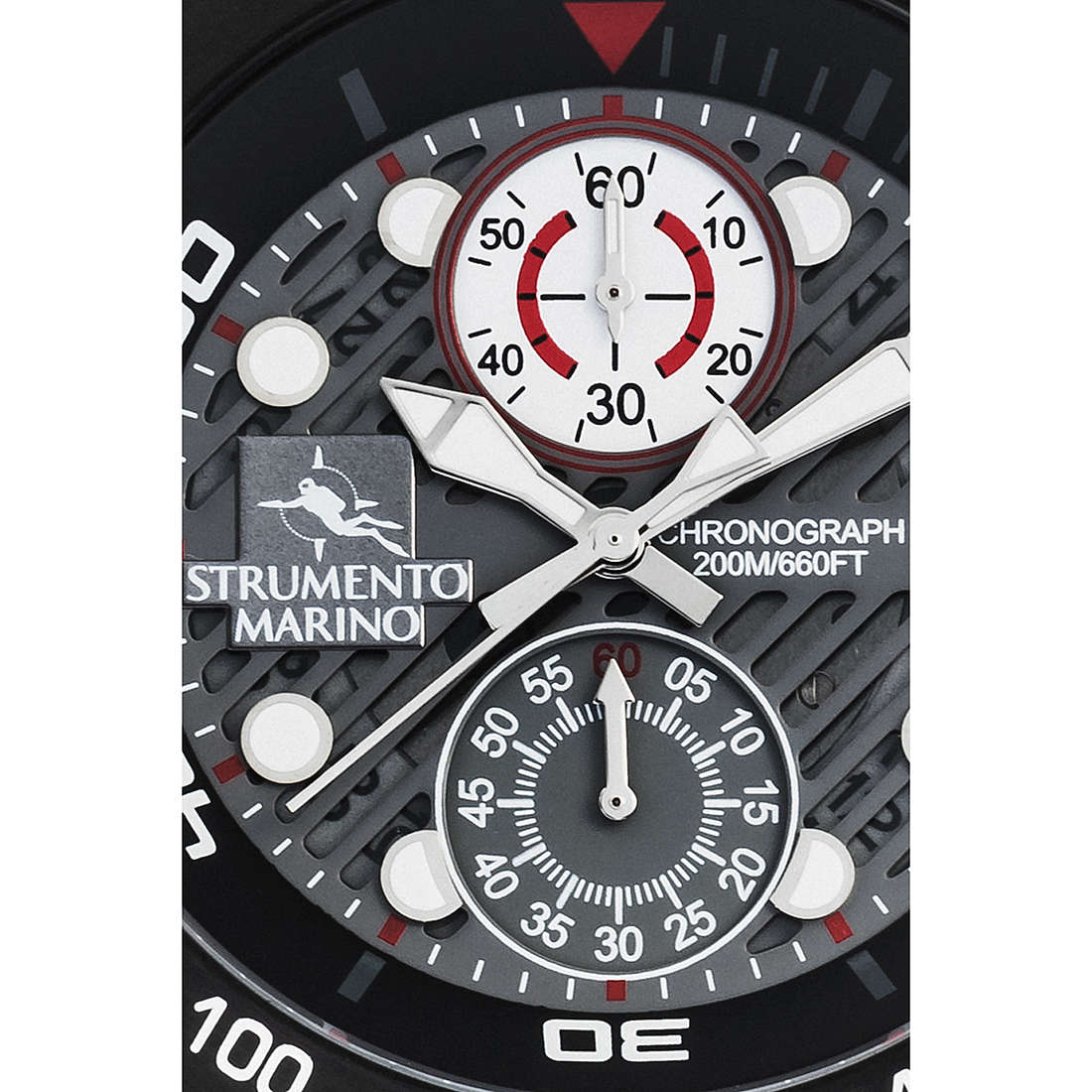 Uhr Chronograph mann Strumento Marino Saint-Tropez SM130S/BK/GR/NR