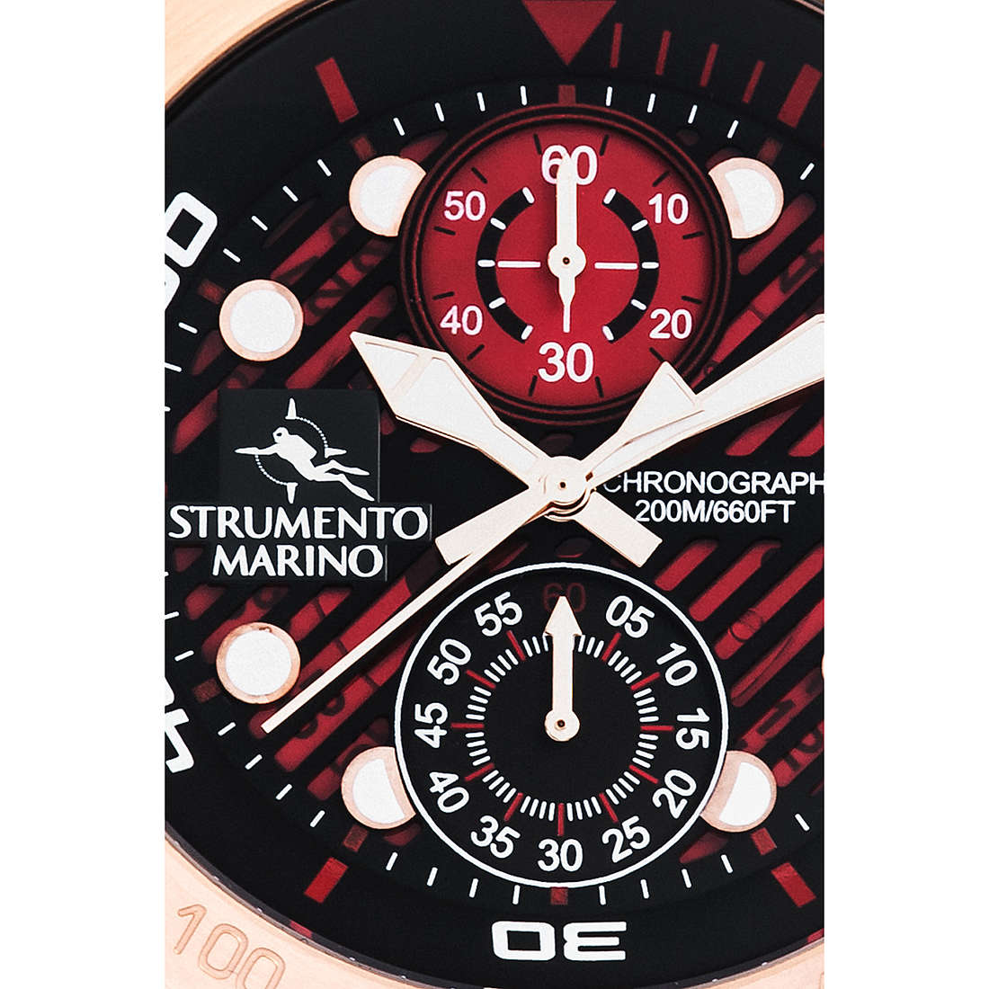 Uhr Chronograph mann Strumento Marino Saint-Tropez SM130S/BK/NR/RS/NR