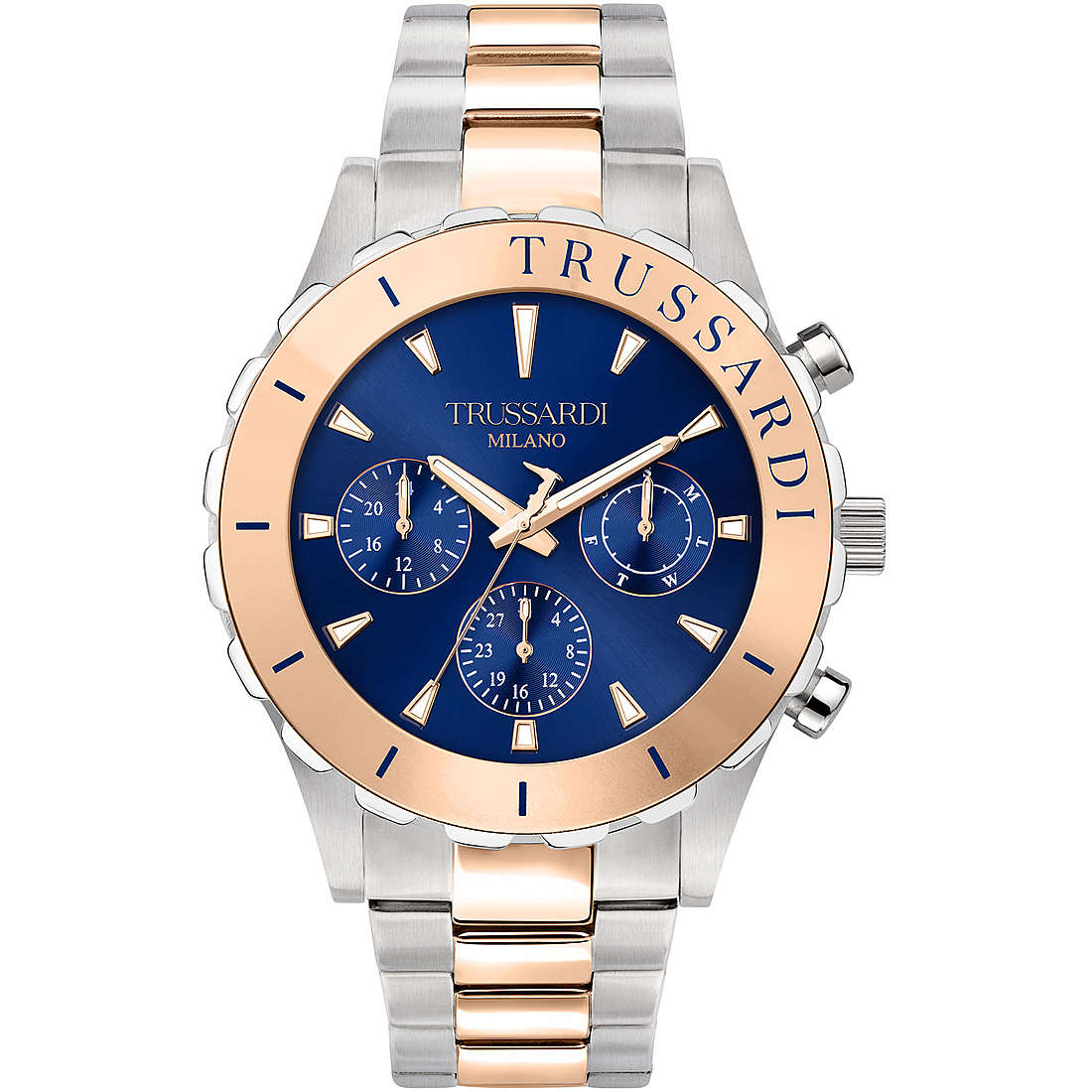 Uhr Chronograph mann Trussardi T-Logo R2453143003