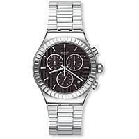 Uhr Chronograph unisex Swatch Essentials YVS471G