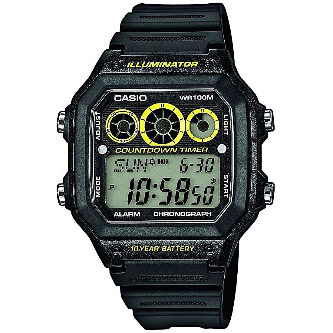 Uhr digital mann Casio Casio Collection AE-1300WH-1AVEF