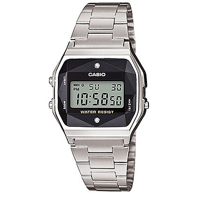 Uhr digital mann Casio Retro A158WEAD-1EF