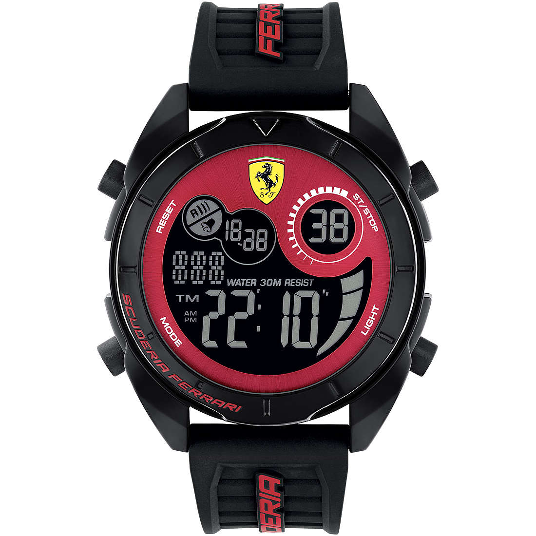 Uhr digital mann Scuderia Ferrari FER0830877