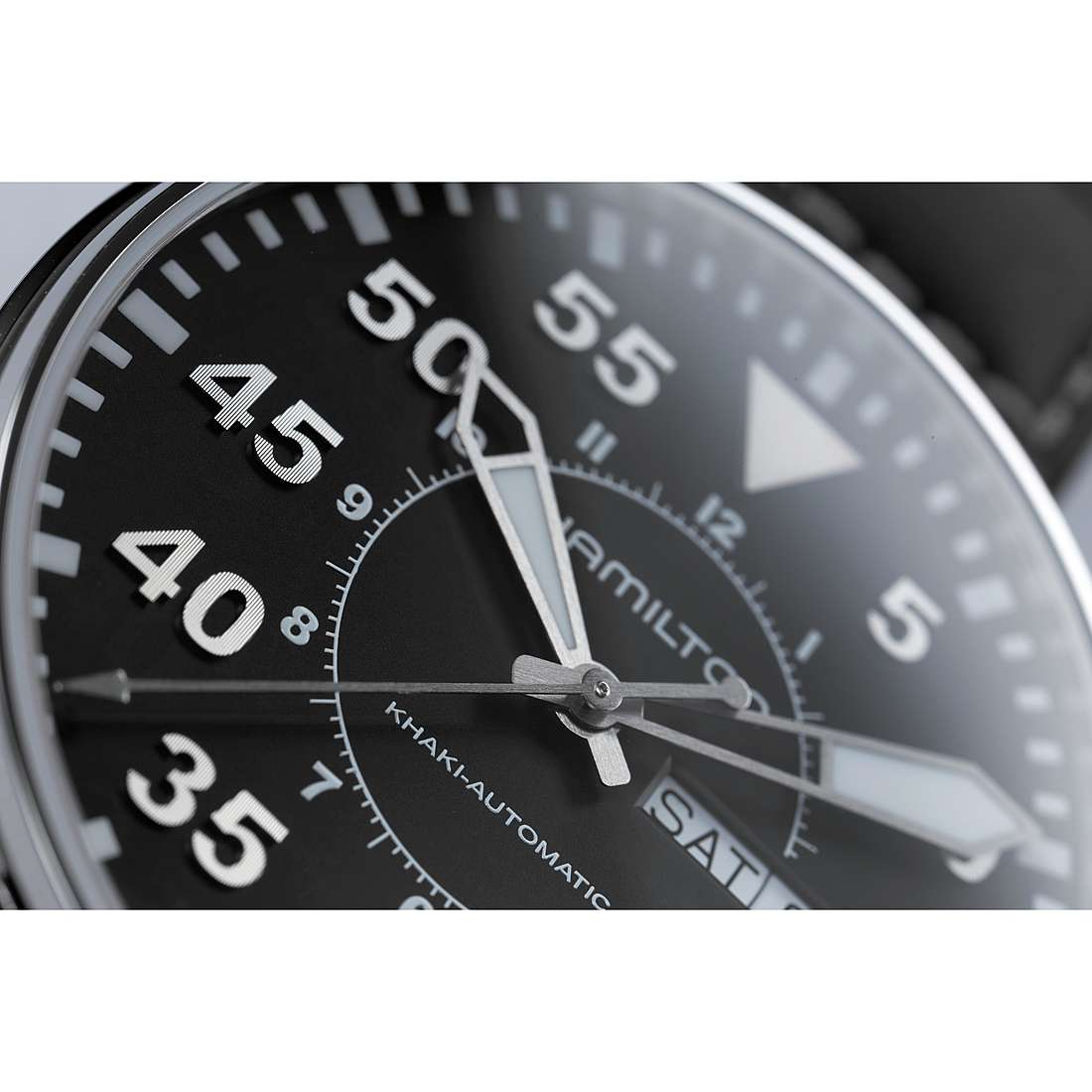Uhr mechanishe mann Hamilton Khaki Aviation H64715535