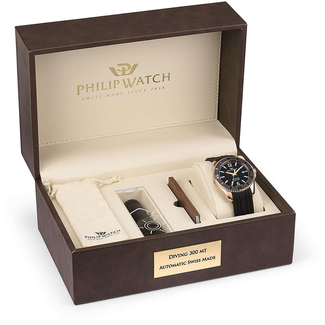 Uhr mechanishe mann Philip Watch Amalfi R8221218002