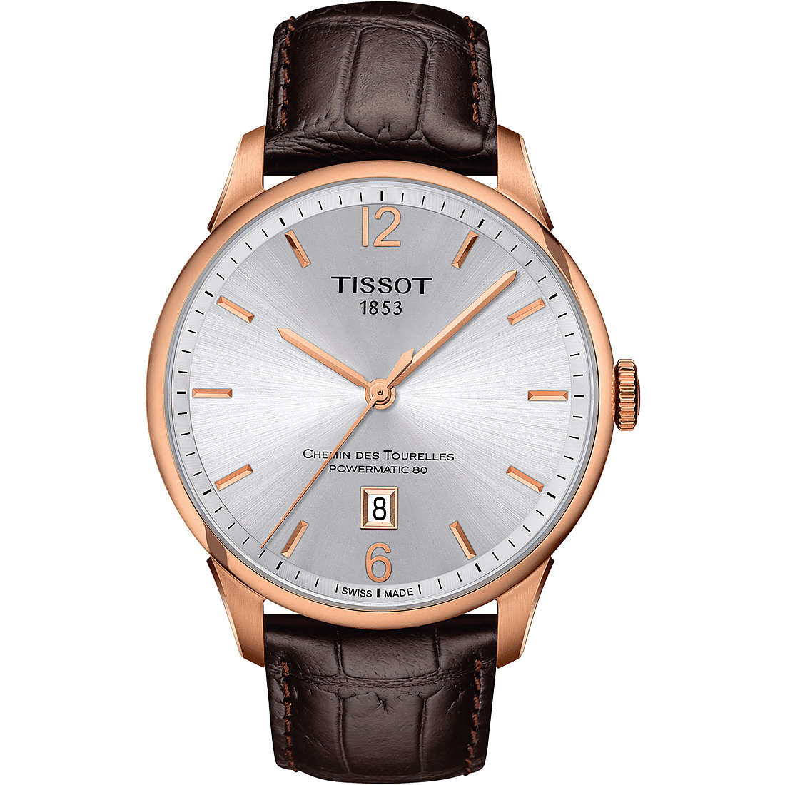 Uhr mechanishe mann Tissot T-Classic Chemin Des Tourelles T0994073603700