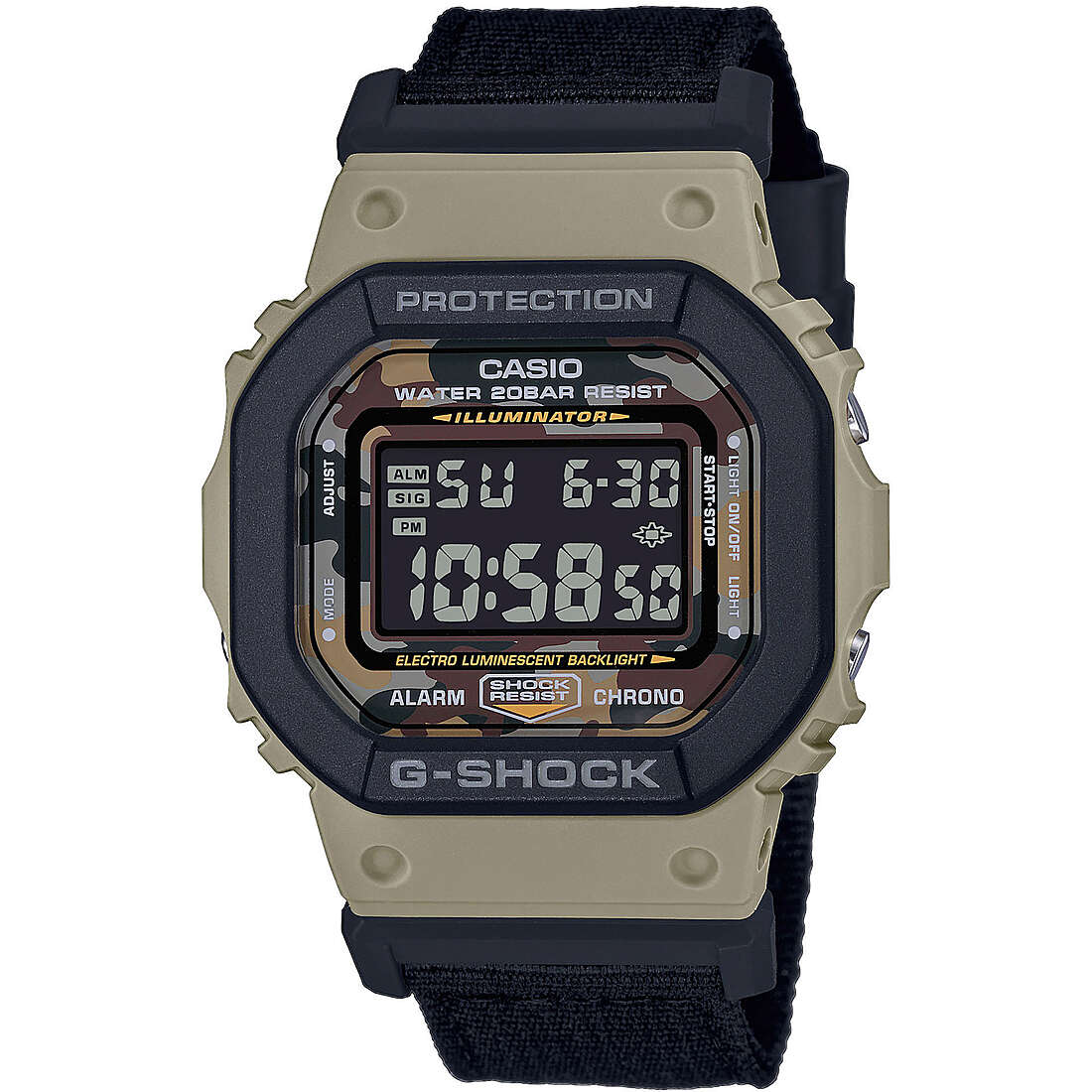 Uhr Multifunktions mann G-Shock 5600-FACE DW-5610SUS-5ER