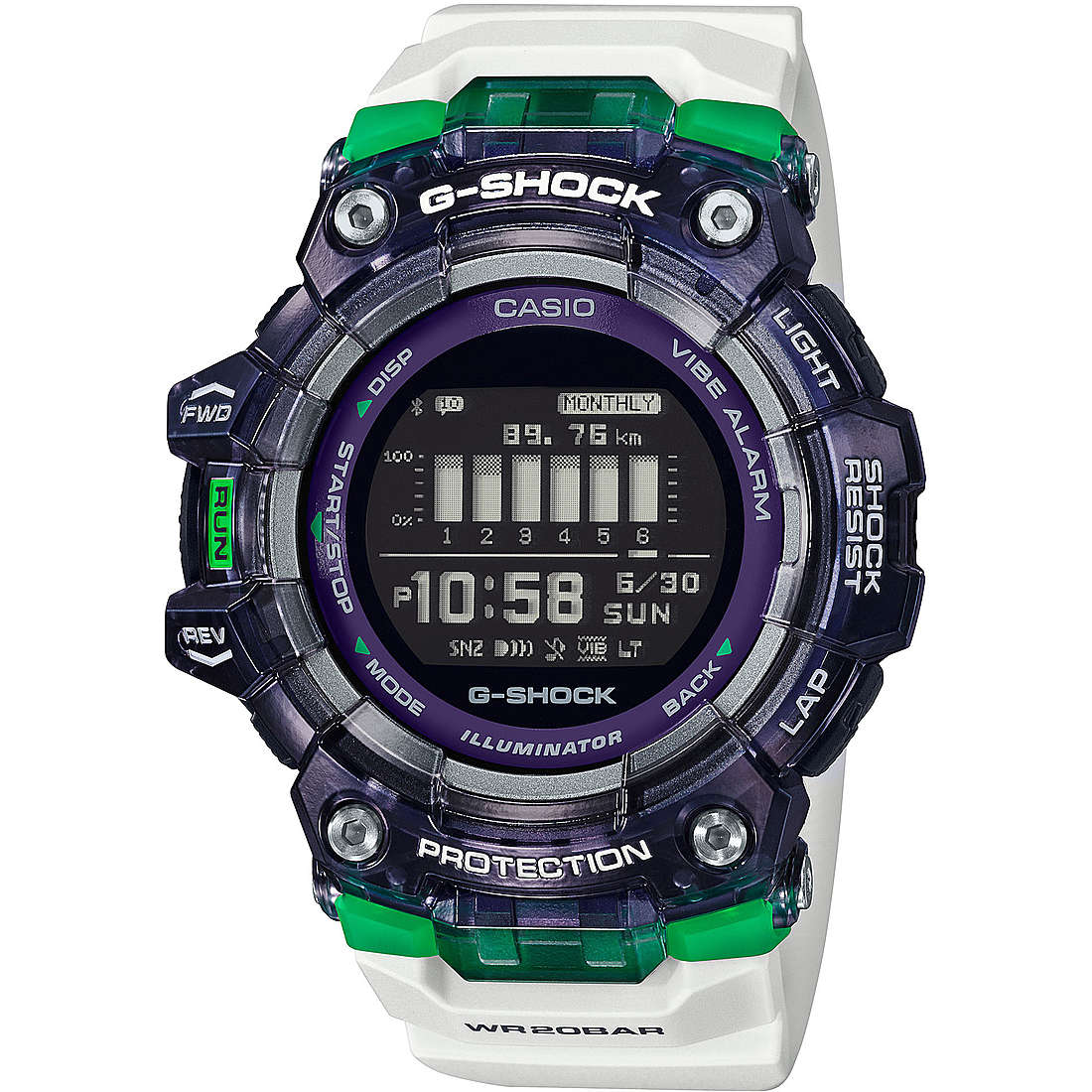Uhr Multifunktions mann G-Shock G-Squad GBD-100SM-1A7ER