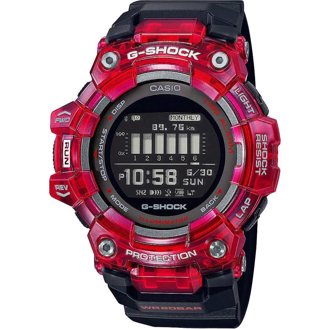 Uhr Multifunktions mann G-Shock G-Squad GBD-100SM-4A1ER