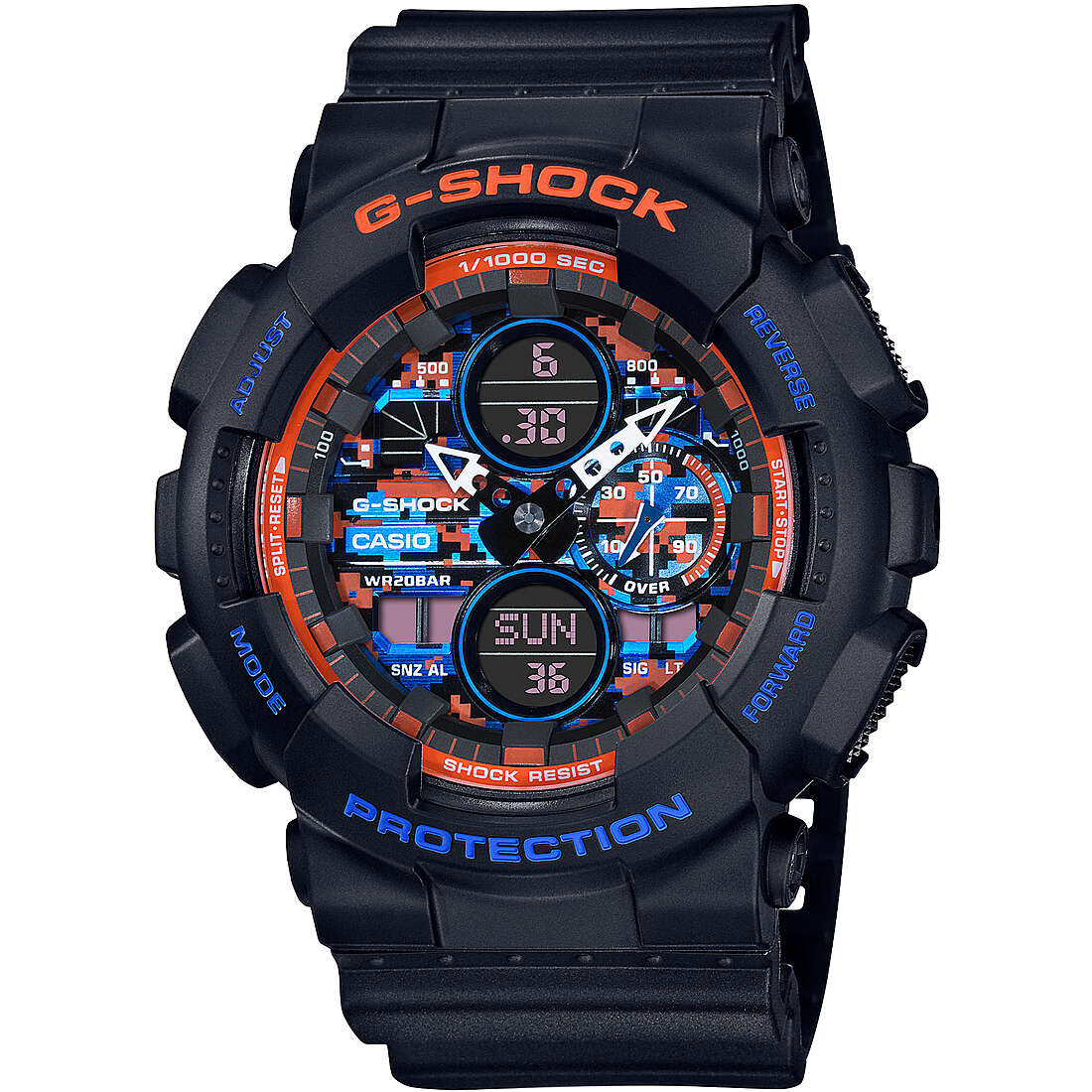 Uhr Multifunktions mann G-Shock Gs Basic GA-140CT-1AER